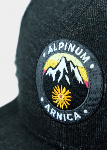 "Alpinum Arnica" - schwarz (Strapback)